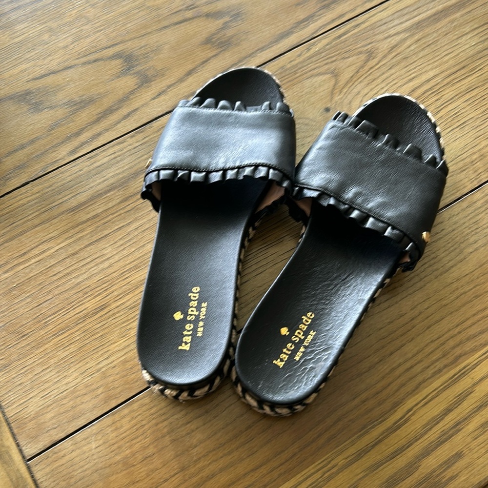 Kate Spade Black Sandals